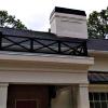 Custom Aluminum rail for a "widows walk" area above the front porch
