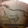 Horse Medallion before powder coating