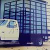Pine straw truck frame