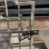 Close up of Gate Latch (before powder coating)